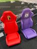 Afbeelding van Lederen sportstoelen IN CLUB kleuren en Logo