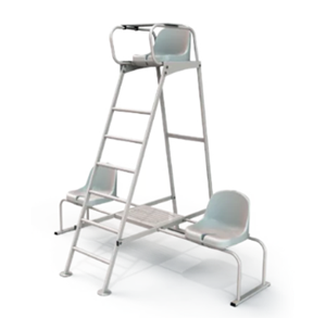Image de Chaise d'arbitre acier simple