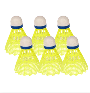 Afbeelding van Tube met 6 fluorescerende gele zijwieltjes