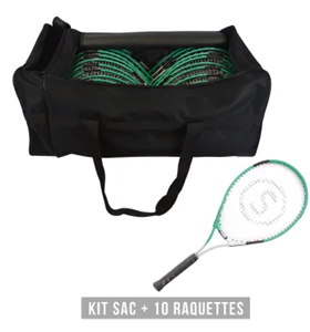 Image de Kit raquettes JR T800 25' (1 sac + 10 raquettes)
