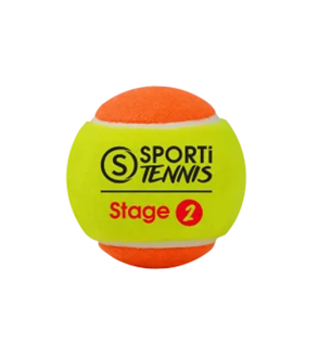 Image sur Sachet de 3 balles de tennis Stage 2