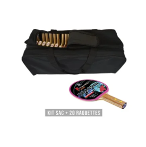 Image de Kit raquette Topspin (1 sac + 20 raquettes)