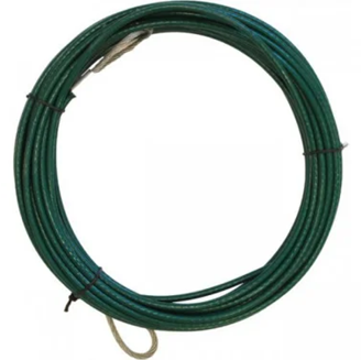 Câble acier gainé vert 5mm