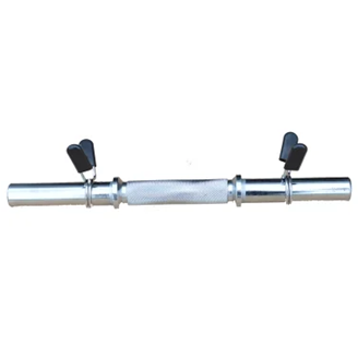 Barre d'haltères 2kg + 2 stop disques