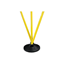 Base caoutchouc 3 trous