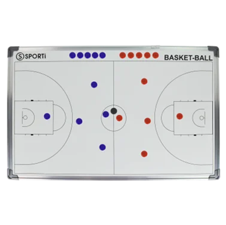 Grand tableau recto-verso basket-ball 60x90cm