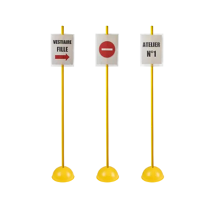 Lot de 5 supports affiche
