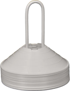 Multimarqueurs extra souples avec encoches Blanc (lot de 20)