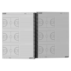 Carnet coach à spirales Basket-ball A4