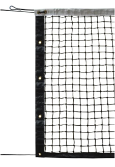 Filet tennis PE tressé 3mm simple maille 45 (l'unité)