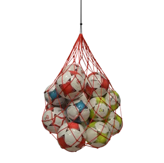 Filet porte-ballons (15/20 ballons) rouge