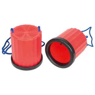 Paire d'échasses PVC antidérapantes
