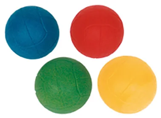 Balle rebondissante diam : 6.5cm