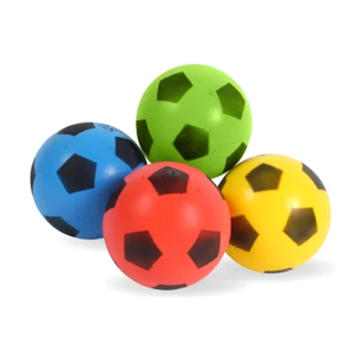 Lot de 4 ballons coloris assortis 120mm