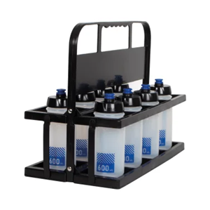 Porte-bouteilles PVC grand modèle + 8 bouteilles 600ml PRESTOGLAS