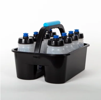 Porte-bouteilles PRO petit modèle + 8 bouteilles 600ml PRESTOGLAS