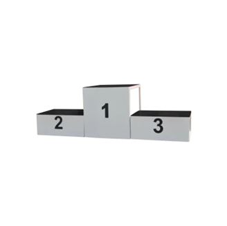 Podium multisports 3 places encastrables