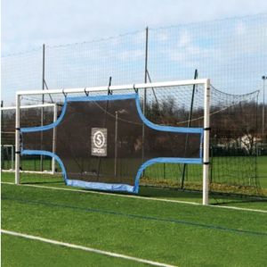 Cible avec base auto-lestée pour but de football à 11