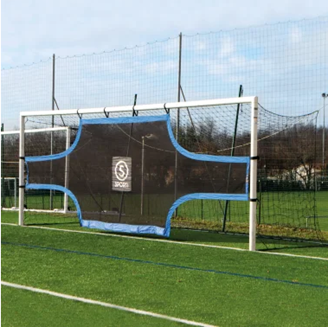 Cible avec base auto-lestée pour but de football à 11