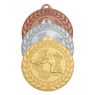 Médaille frappée 50mm Football