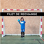 Filet pour but de handball PVC 2.40x1.70m ref.064246