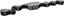 Bande élastique fitness force 30 noir/blanc