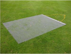 Afbeelding van  Metalen sleepnet 240 x 240 cm "Steel-Drag-Mat"