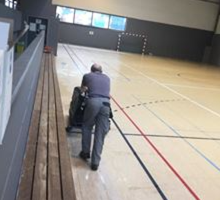 Image de la catégorie Travaux de renovation salle sportif