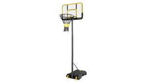 Panier de basket transportable - Taille réglable de 1,5 à 2,1 m