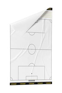 Lot de 20 fiches tactiques de football avec pochette
