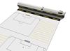 Lot de 20 fiches tactiques de football avec pochette