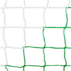 Filet de futsal 3 x 2 m - 3mm - Vert/Blanc