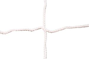Filet de football 5,1 x 2,1 m - diamètre : 4 mm - BLANC