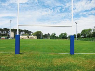 Poteaux de rugby en aluminium