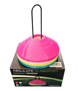 Lot de 24 bornes de délimitation Absolute Teamsport