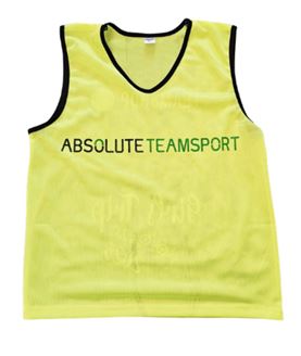 Bib d'entraînement XL - Jaune Absolute Teamsport