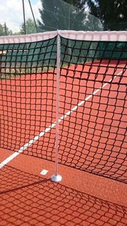 Poteaux de support pour filet de tennis - paire