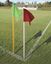 Poteau d'angle 50 avec lien inclinable