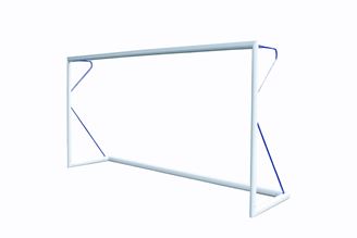 Mini-but aluminium 1,5 x 1 m - Bleu