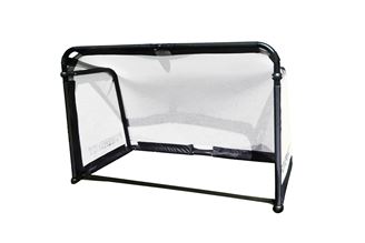 Mini but de football pliable - blanc