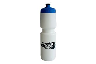 Bidon blanc de 750 ml avec bouchon bleu