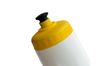 Bidon blanc de 750 ml avec bouchon jaune