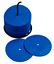 Lot de 24 marqueurs petits disques - Bleu