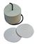 Lot de 24 marqueurs petits disques - blanc