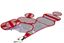 Kit de 5 Murs Soccer - rouge et blanc + poteau