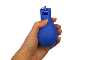 Sifflet à ampoule à main - Bleu