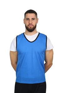 Bavoir pleine maille XL/XXL - Bleu