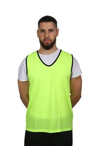 Bavoir pleine maille XL/XXL - Jaune