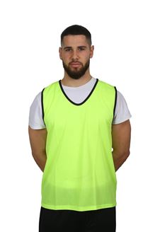 Bavoir pleine maille XL/XXL - Jaune