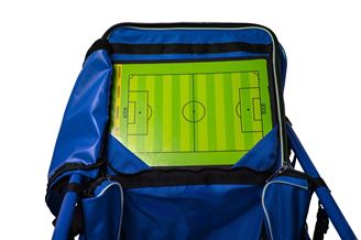 Ballon de football POWERCART® Bleu/Blanc